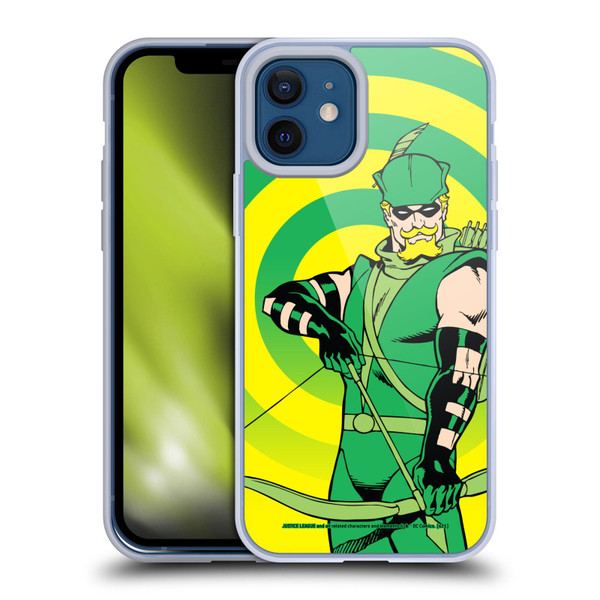 Justice League DC Comics Green Arrow Comic Art Classic Soft Gel Case for Apple iPhone 12 / iPhone 12 Pro