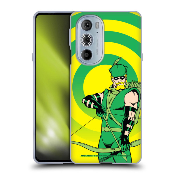 Justice League DC Comics Green Arrow Comic Art Classic Soft Gel Case for Motorola Edge X30