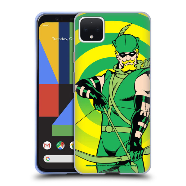 Justice League DC Comics Green Arrow Comic Art Classic Soft Gel Case for Google Pixel 4 XL