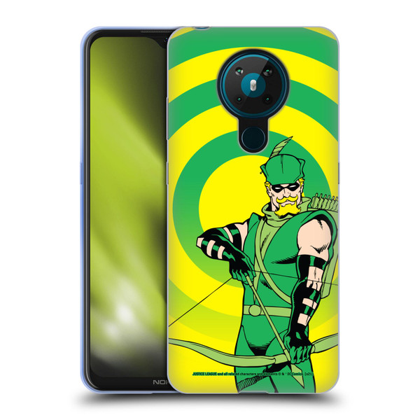 Justice League DC Comics Green Arrow Comic Art Classic Soft Gel Case for Nokia 5.3