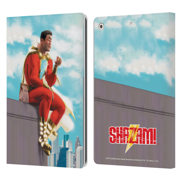 Justice League DC Comics Shazam Comic Book Art Issue #9 Variant 2019 Leather Book Wallet Case Cover For Apple iPad 10.2 2019/2020/2021