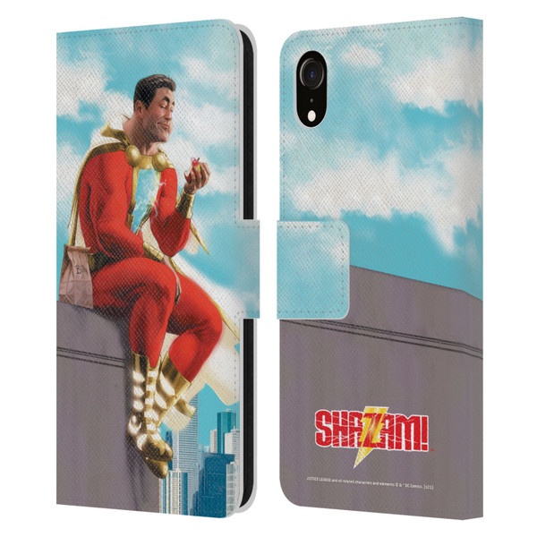 Justice League DC Comics Shazam Comic Book Art Issue #9 Variant 2019 Leather Book Wallet Case Cover For Apple iPhone XR