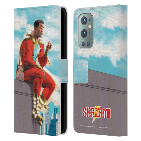 Justice League DC Comics Shazam Comic Book Art Issue #9 Variant 2019 Leather Book Wallet Case Cover For OnePlus 9