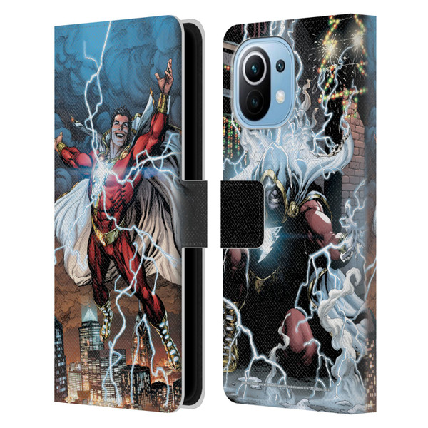 Justice League DC Comics Shazam Comic Book Art Issue #1 Variant 2019 Leather Book Wallet Case Cover For Xiaomi Mi 11