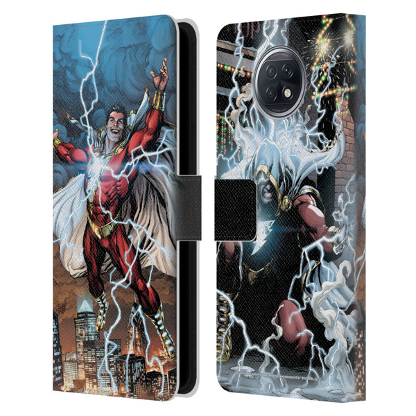 Justice League DC Comics Shazam Comic Book Art Issue #1 Variant 2019 Leather Book Wallet Case Cover For Xiaomi Redmi Note 9T 5G
