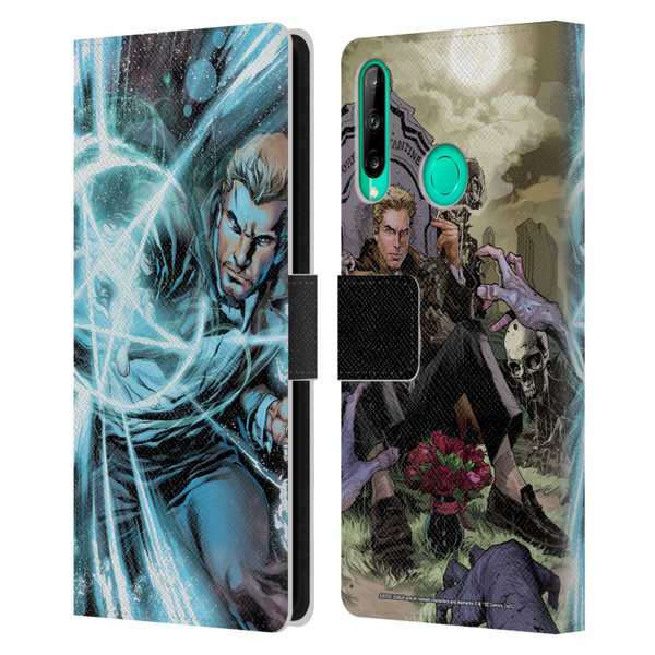 Justice League DC Comics Dark Comic Art Constantine #1 Leather Book Wallet Case Cover For Huawei P40 lite E