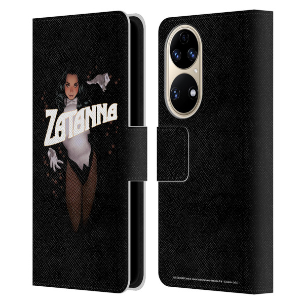 Justice League DC Comics Dark Comic Art Zatanna #15 Leather Book Wallet Case Cover For Huawei P50