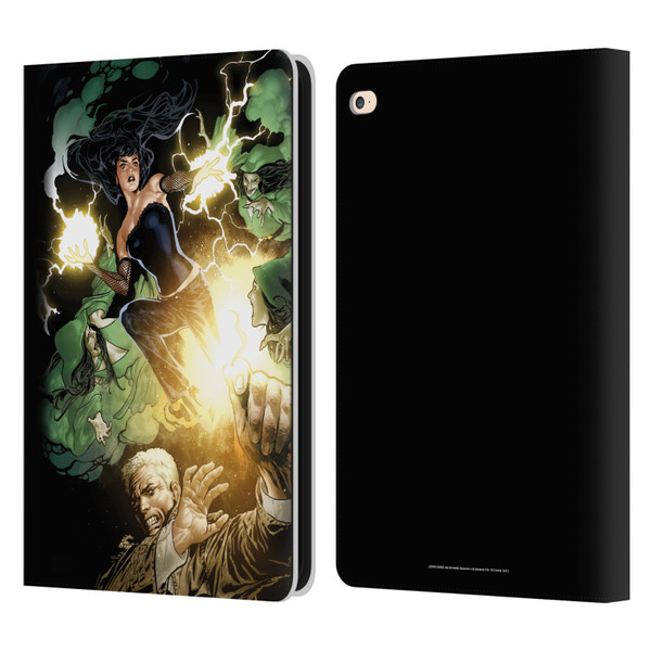 Justice League DC Comics Dark Comic Art Constantine and Zatanna Leather Book Wallet Case Cover For Apple iPad Air 2 (2014)