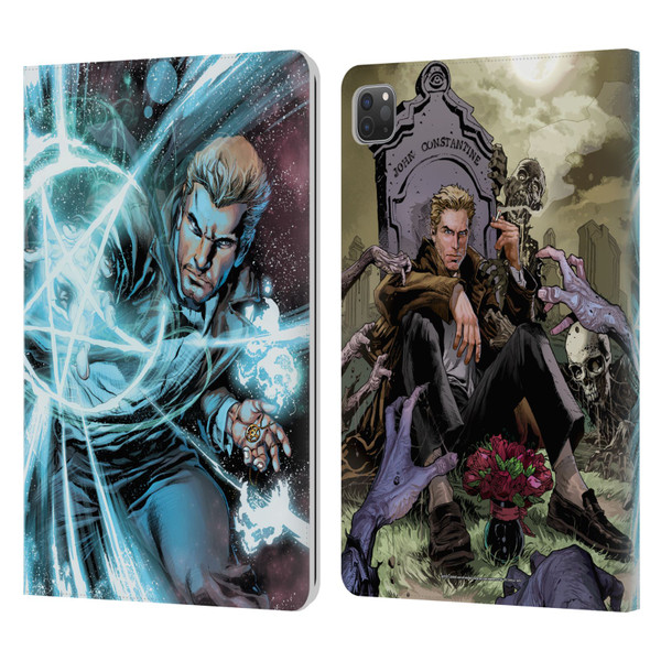 Justice League DC Comics Dark Comic Art Constantine #1 Leather Book Wallet Case Cover For Apple iPad Pro 11 2020 / 2021 / 2022