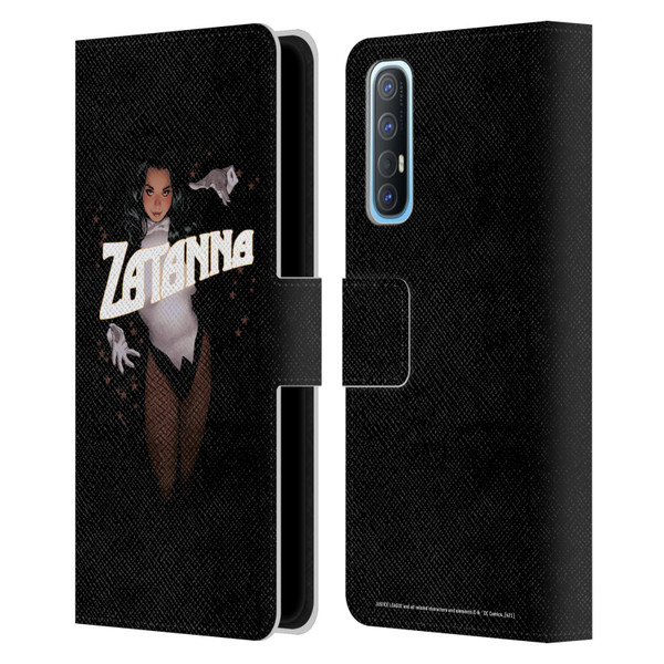 Justice League DC Comics Dark Comic Art Zatanna #15 Leather Book Wallet Case Cover For OPPO Find X2 Neo 5G