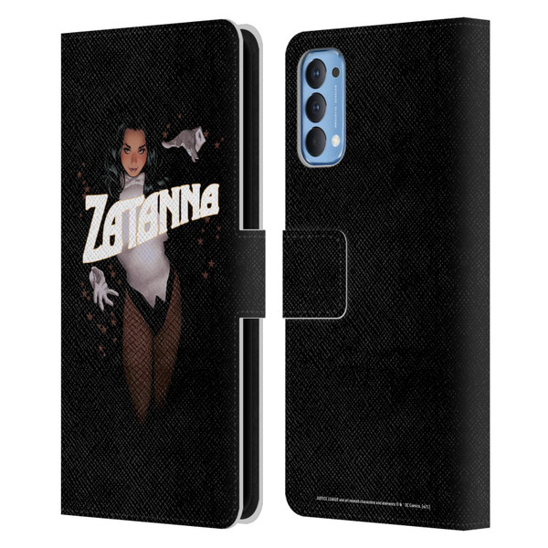 Justice League DC Comics Dark Comic Art Zatanna #15 Leather Book Wallet Case Cover For OPPO Reno 4 5G