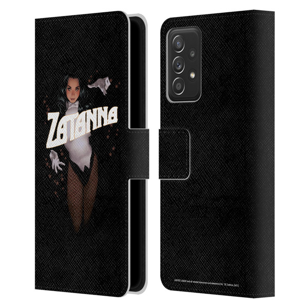 Justice League DC Comics Dark Comic Art Zatanna #15 Leather Book Wallet Case Cover For Samsung Galaxy A52 / A52s / 5G (2021)