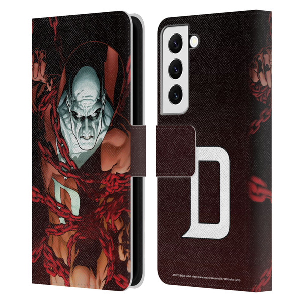 Justice League DC Comics Dark Comic Art Deadman #1 Leather Book Wallet Case Cover For Samsung Galaxy S22 5G