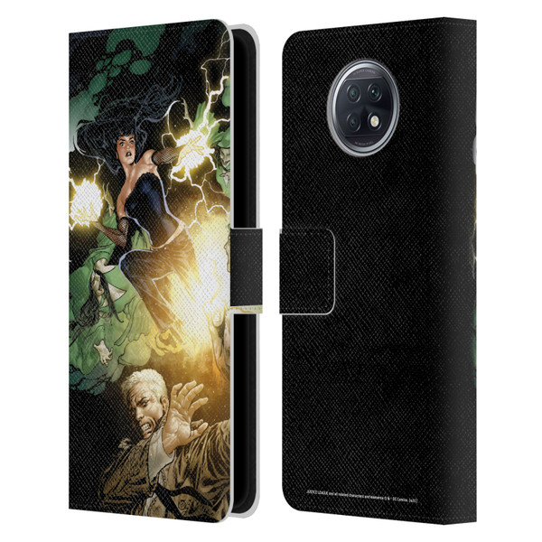 Justice League DC Comics Dark Comic Art Constantine and Zatanna Leather Book Wallet Case Cover For Xiaomi Redmi Note 9T 5G