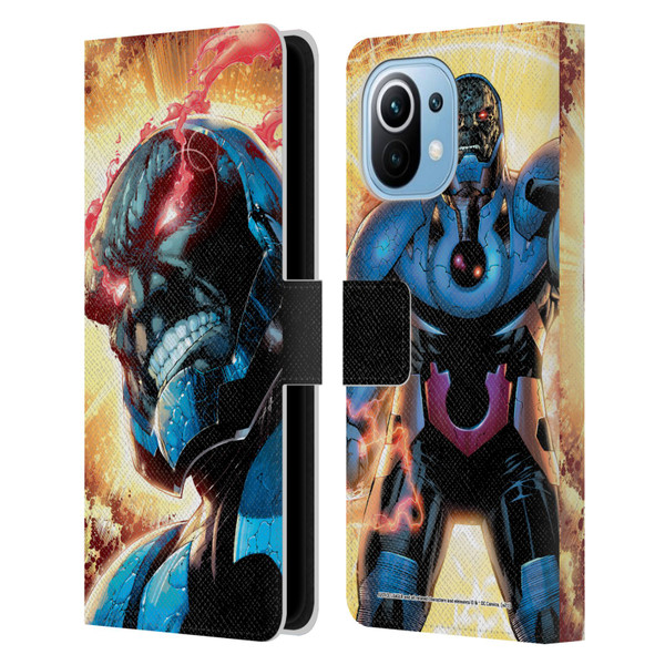 Justice League DC Comics Darkseid Comic Art New 52 #6 Cover Leather Book Wallet Case Cover For Xiaomi Mi 11
