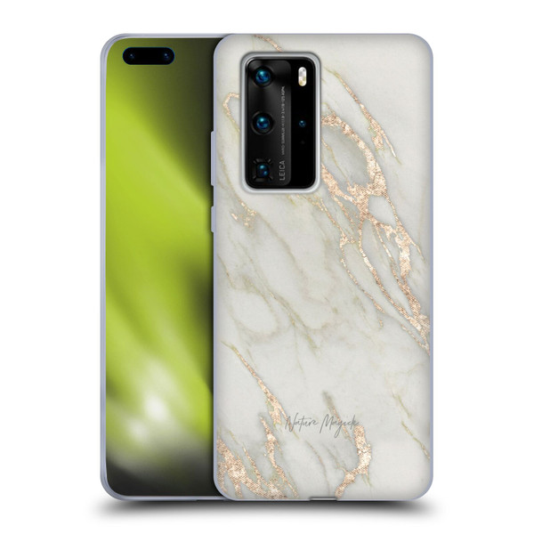 Nature Magick Marble Metallics Gold Soft Gel Case for Huawei P40 Pro / P40 Pro Plus 5G