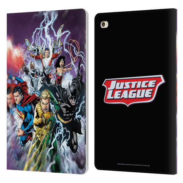 Justice League DC Comics Comic Book Covers New 52 #15 Leather Book Wallet Case Cover For Apple iPad mini 4