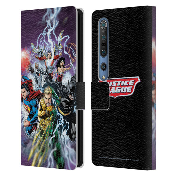 Justice League DC Comics Comic Book Covers New 52 #15 Leather Book Wallet Case Cover For Xiaomi Mi 10 5G / Mi 10 Pro 5G