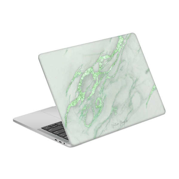Nature Magick Marble Metallics Green Vinyl Sticker Skin Decal Cover for Apple MacBook Pro 13" A2338