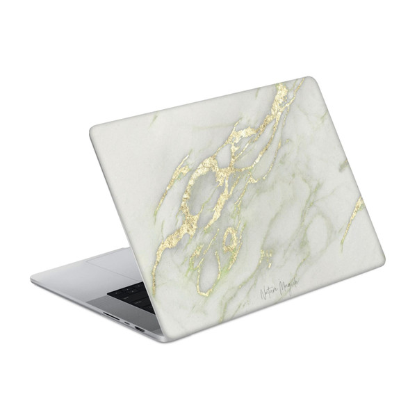 Nature Magick Marble Metallics Yellow Vinyl Sticker Skin Decal Cover for Apple MacBook Pro 16" A2485