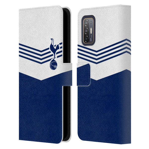 Tottenham Hotspur F.C. Badge 1978 Stripes Leather Book Wallet Case Cover For HTC Desire 21 Pro 5G