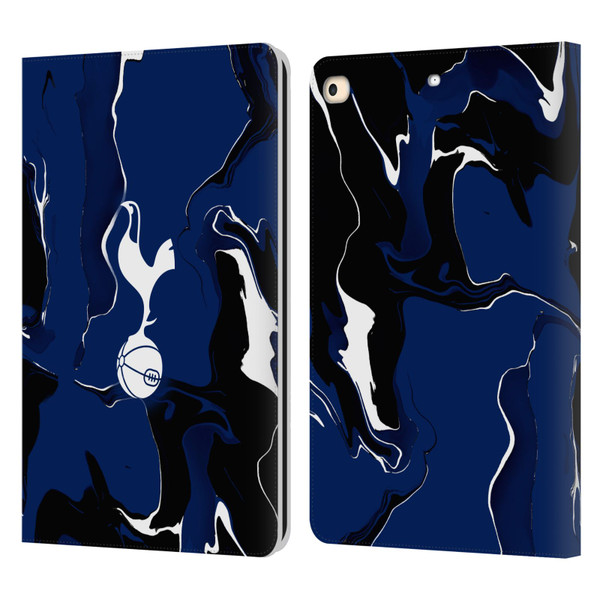 Tottenham Hotspur F.C. Badge Marble Leather Book Wallet Case Cover For Apple iPad 9.7 2017 / iPad 9.7 2018