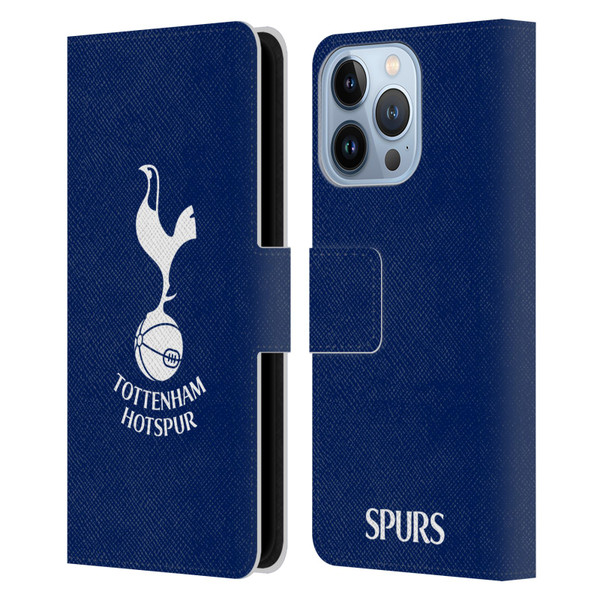 Tottenham Hotspur F.C. Badge Cockerel Leather Book Wallet Case Cover For Apple iPhone 13 Pro
