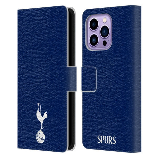 Tottenham Hotspur F.C. Badge Small Cockerel Leather Book Wallet Case Cover For Apple iPhone 14 Pro Max