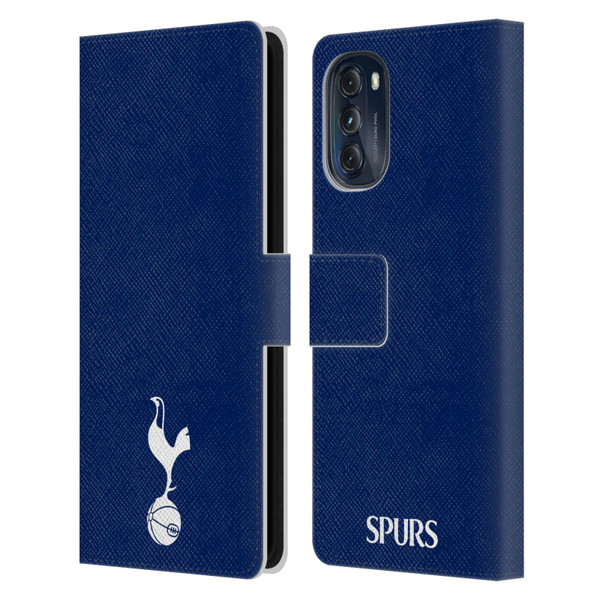 Tottenham Hotspur F.C. Badge Small Cockerel Leather Book Wallet Case Cover For Motorola Moto G (2022)
