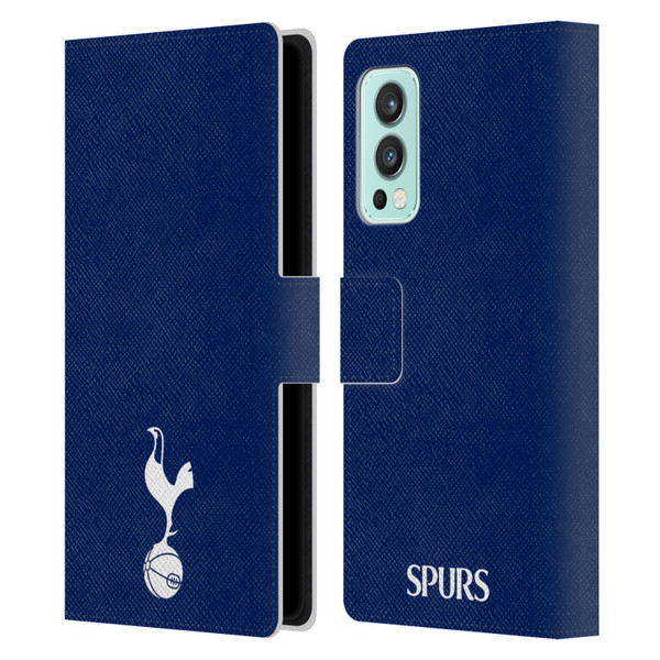 Tottenham Hotspur F.C. Badge Small Cockerel Leather Book Wallet Case Cover For OnePlus Nord 2 5G