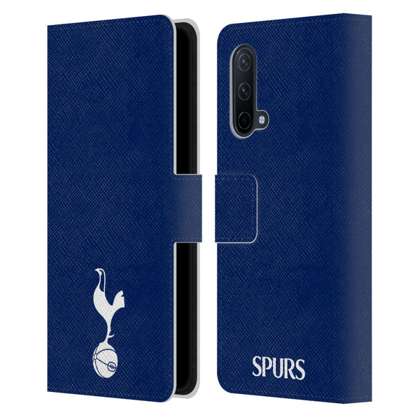 Tottenham Hotspur F.C. Badge Small Cockerel Leather Book Wallet Case Cover For OnePlus Nord CE 5G