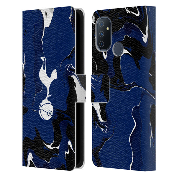 Tottenham Hotspur F.C. Badge Marble Leather Book Wallet Case Cover For OnePlus Nord N100