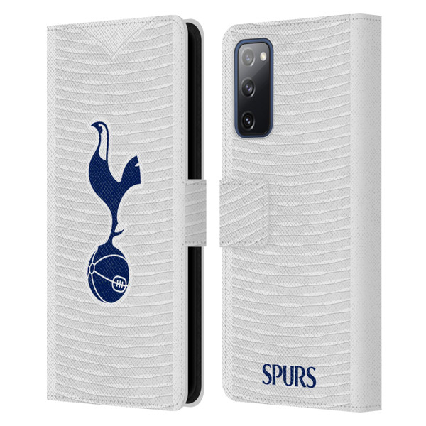 Tottenham Hotspur F.C. 2021/22 Badge Kit Home Leather Book Wallet Case Cover For Samsung Galaxy S20 FE / 5G