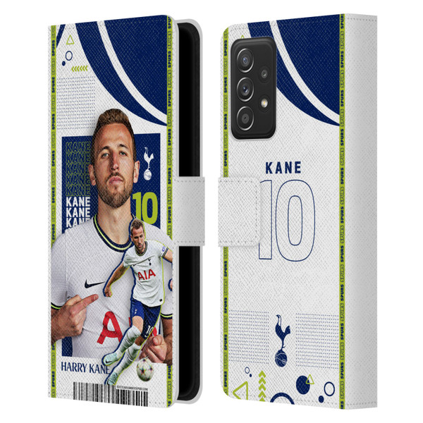 Tottenham Hotspur F.C. 2022/23 First Team Harry Kane Leather Book Wallet Case Cover For Samsung Galaxy A53 5G (2022)