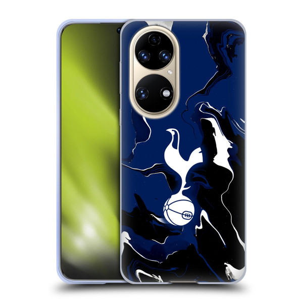 Tottenham Hotspur F.C. Badge Marble Soft Gel Case for Huawei P50