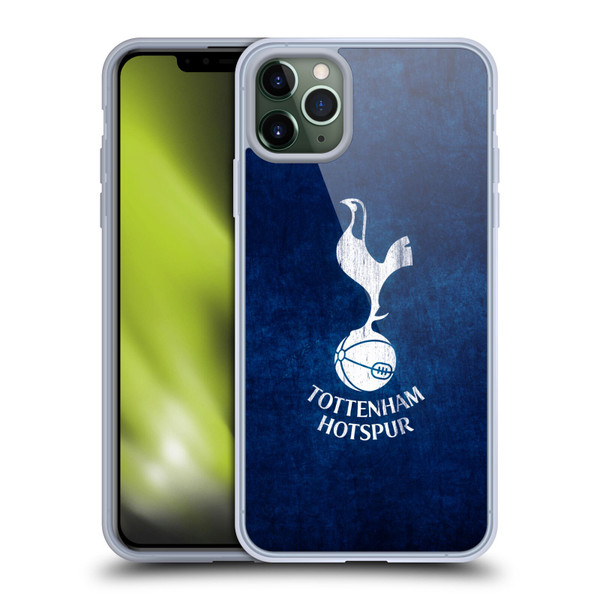 Tottenham Hotspur F.C. Badge Distressed Soft Gel Case for Apple iPhone 11 Pro Max