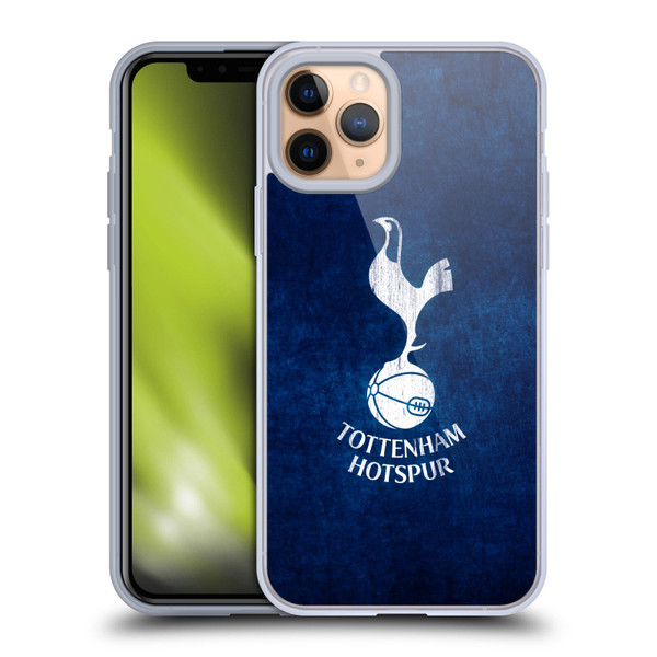 Tottenham Hotspur F.C. Badge Distressed Soft Gel Case for Apple iPhone 11 Pro