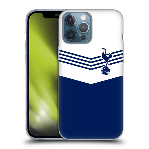 Tottenham Hotspur F.C. Badge 1978 Stripes Soft Gel Case for Apple iPhone 13 Pro Max