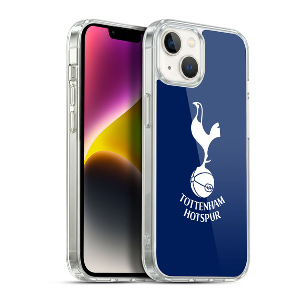 Tottenham Hotspur F.C. Badge Cockerel Soft Gel Case for Apple iPhone 14 Plus & MagSafe