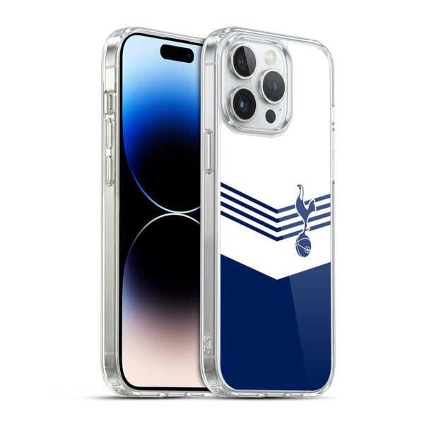 Tottenham Hotspur F.C. Badge 1978 Stripes Soft Gel Case for Apple iPhone 14 Pro Max & MagSafe