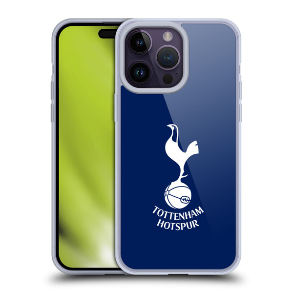 Tottenham Hotspur F.C. Badge Cockerel Soft Gel Case for Apple iPhone 14 Pro Max