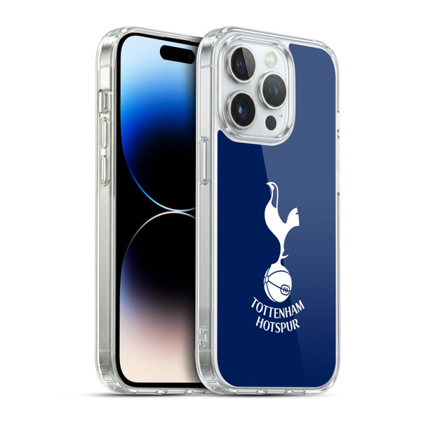 Tottenham Hotspur F.C. Badge Cockerel Soft Gel Case for Apple iPhone 14 Pro & MagSafe