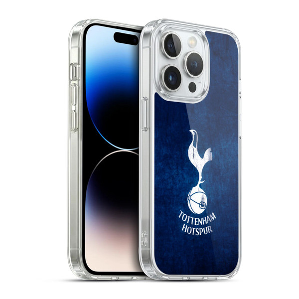 Tottenham Hotspur F.C. Badge Distressed Soft Gel Case for Apple iPhone 14 Pro & MagSafe