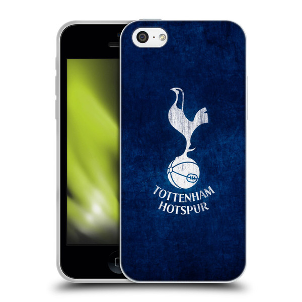 Tottenham Hotspur F.C. Badge Distressed Soft Gel Case for Apple iPhone 5c