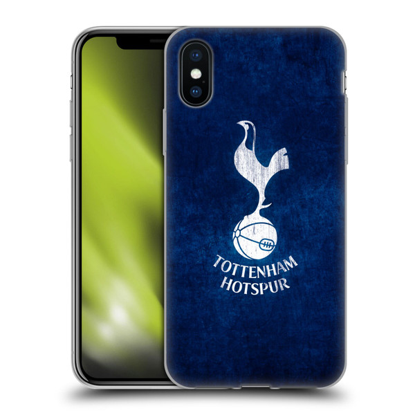 Tottenham Hotspur F.C. Badge Distressed Soft Gel Case for Apple iPhone X / iPhone XS