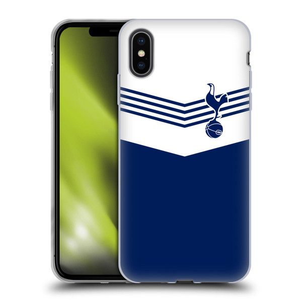 Tottenham Hotspur F.C. Badge 1978 Stripes Soft Gel Case for Apple iPhone XS Max