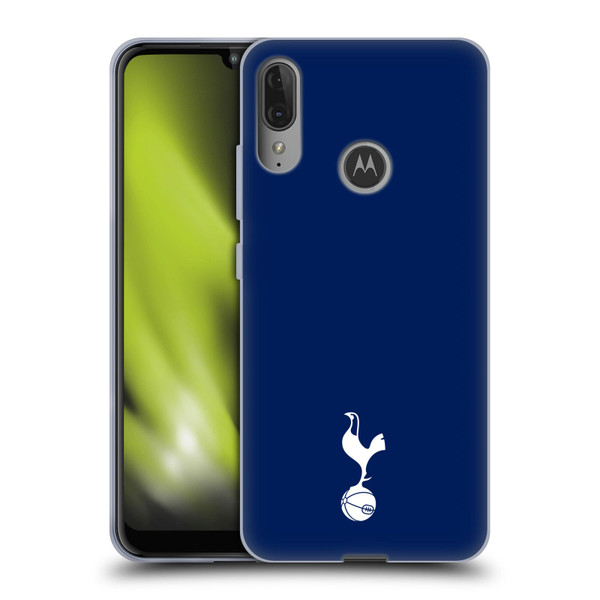 Tottenham Hotspur F.C. Badge Small Cockerel Soft Gel Case for Motorola Moto E6 Plus