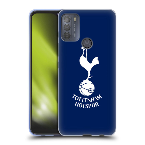 Tottenham Hotspur F.C. Badge Cockerel Soft Gel Case for Motorola Moto G50