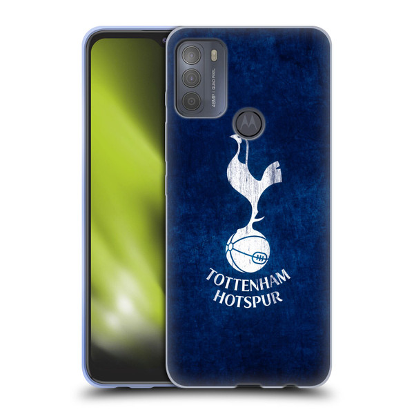 Tottenham Hotspur F.C. Badge Distressed Soft Gel Case for Motorola Moto G50