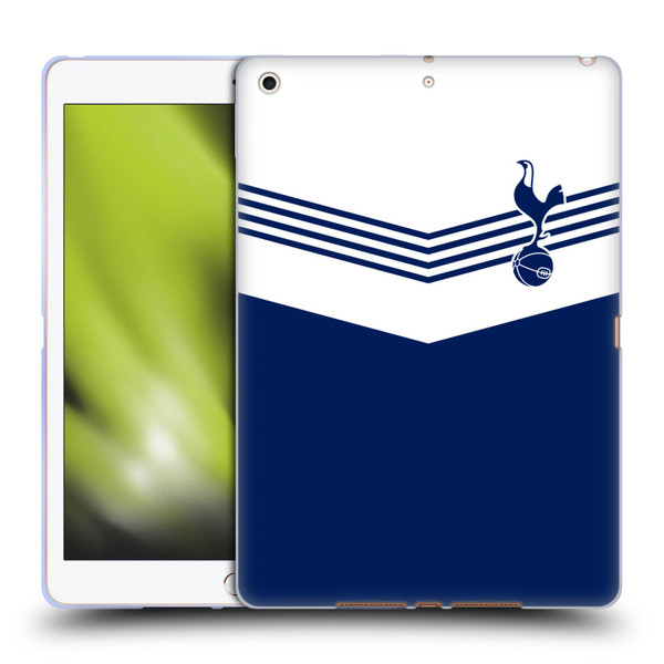 Tottenham Hotspur F.C. Badge 1978 Stripes Soft Gel Case for Apple iPad 10.2 2019/2020/2021